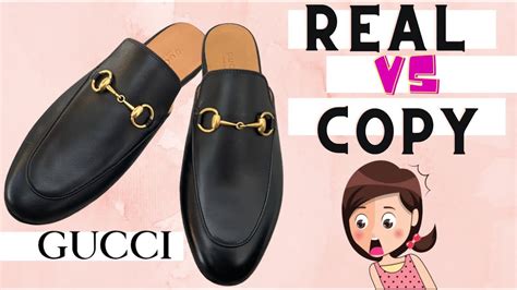 gucci princetown fake vs real|are gucci mules worth anything.